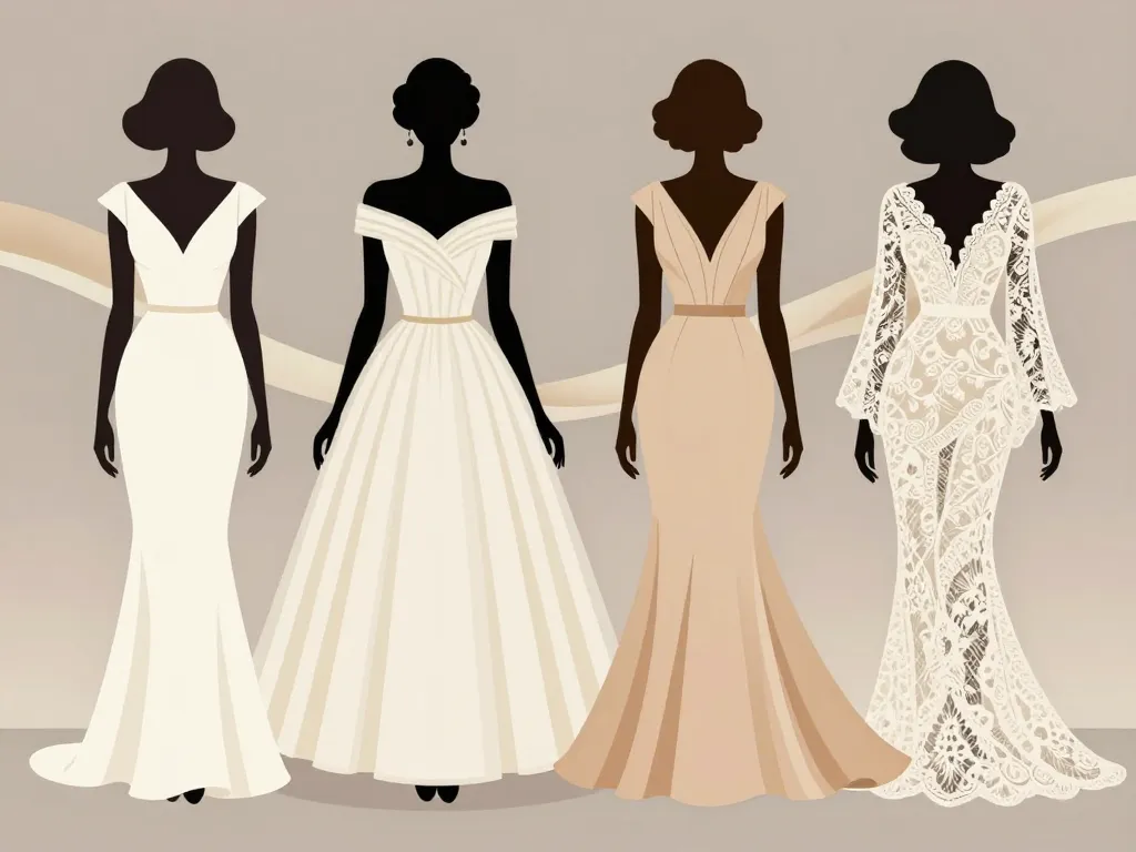 robe vintage mariage selon la morphologie