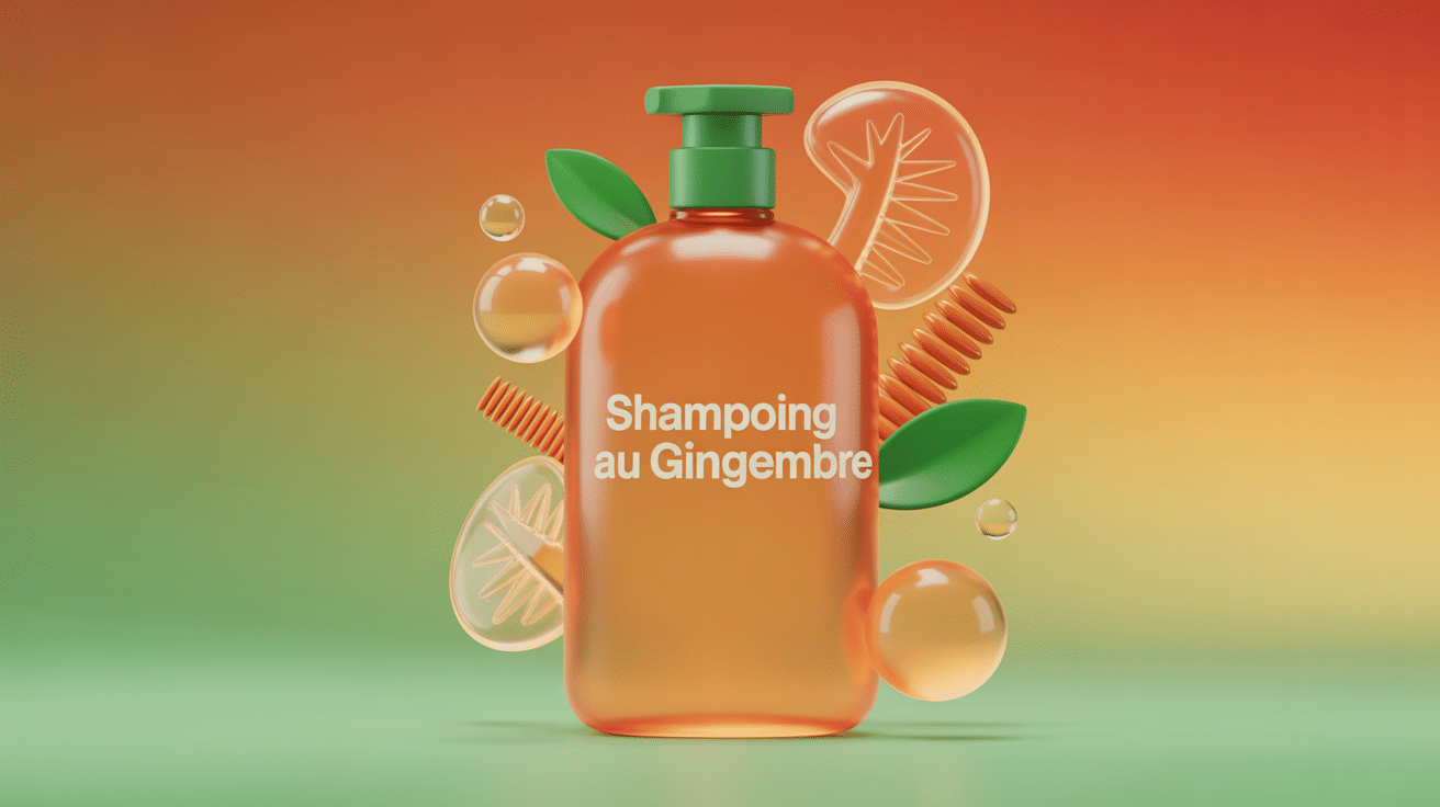 shampoing gingembre repousse cheveux avis, illustration principale