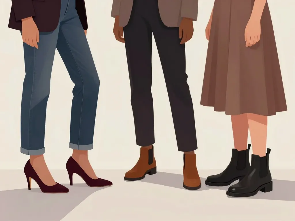 associer vintage chaussures avec tenues actuelles