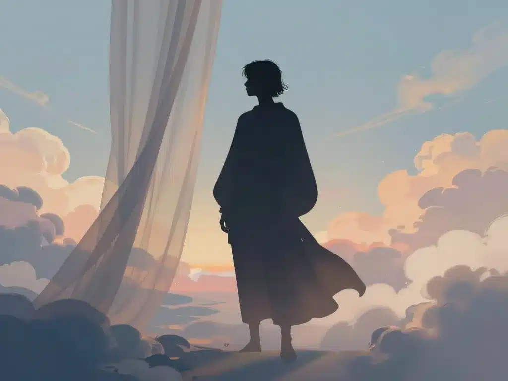 scene billowy mode paysage nuages