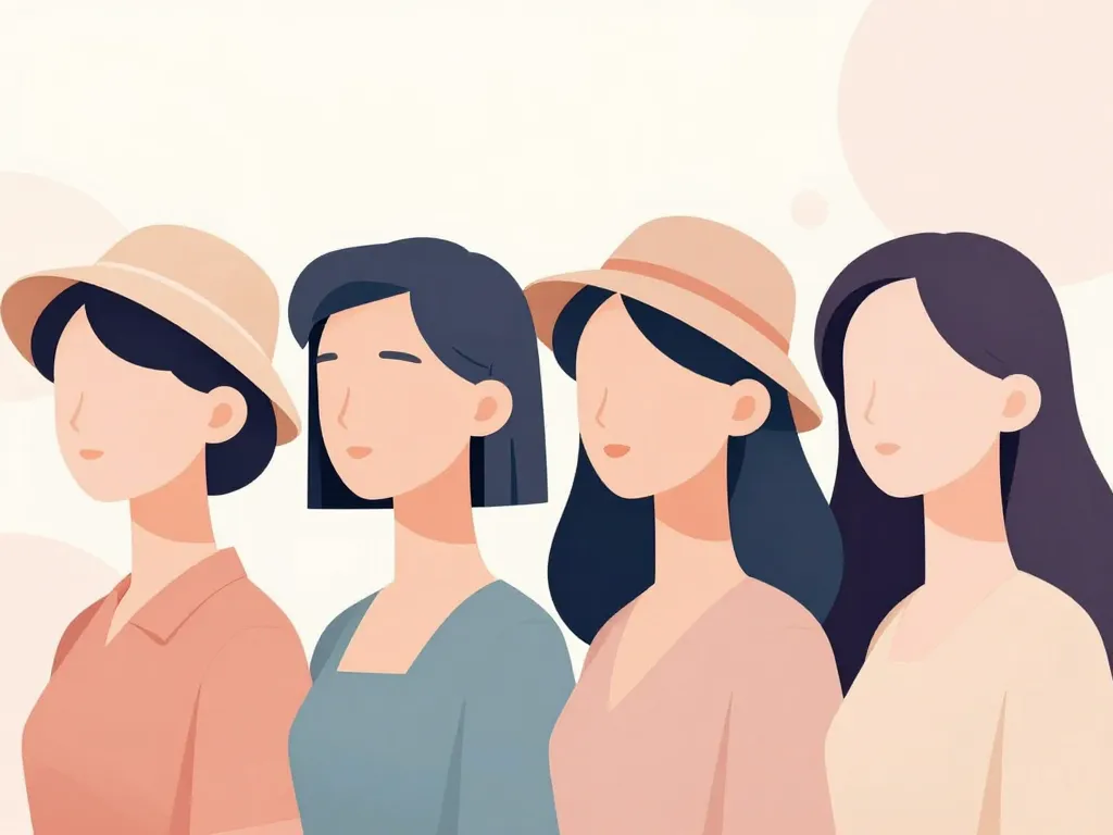 différentes formes de capeline femme selon visage