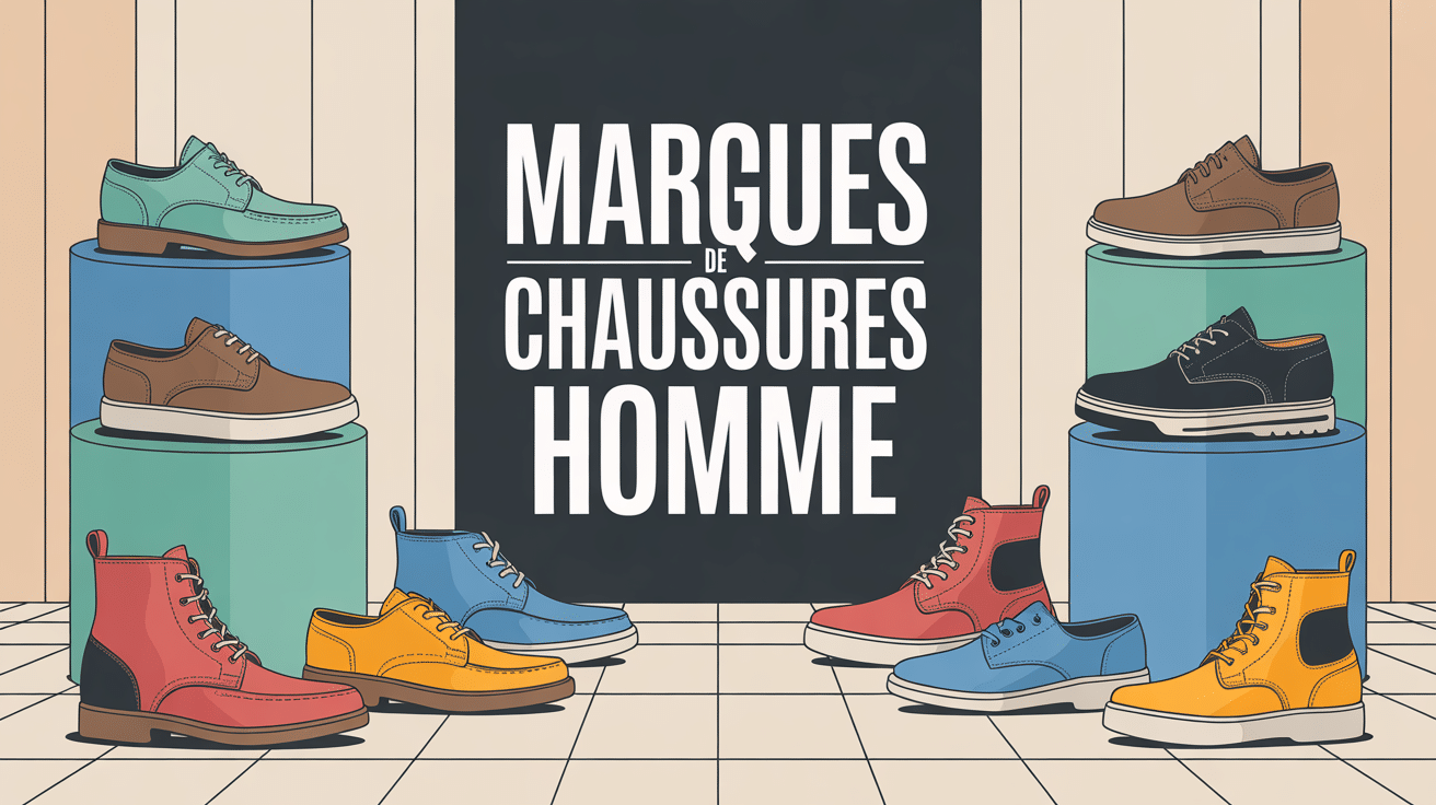 chaussures marques homme divers styles et modèles