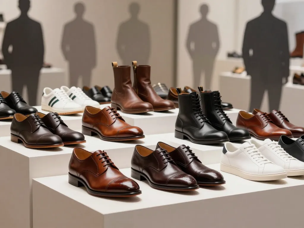 chaussures marques homme gamme large luxe à casual