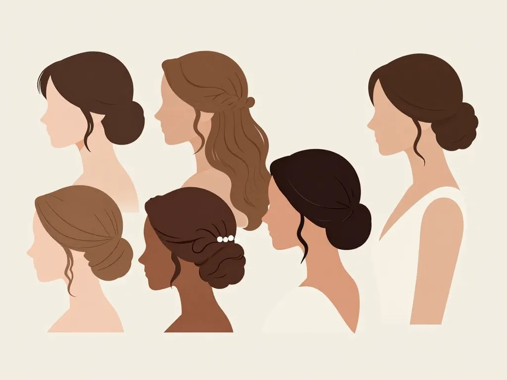 coiffeur demoiselle d honneur styles coiffures mariage