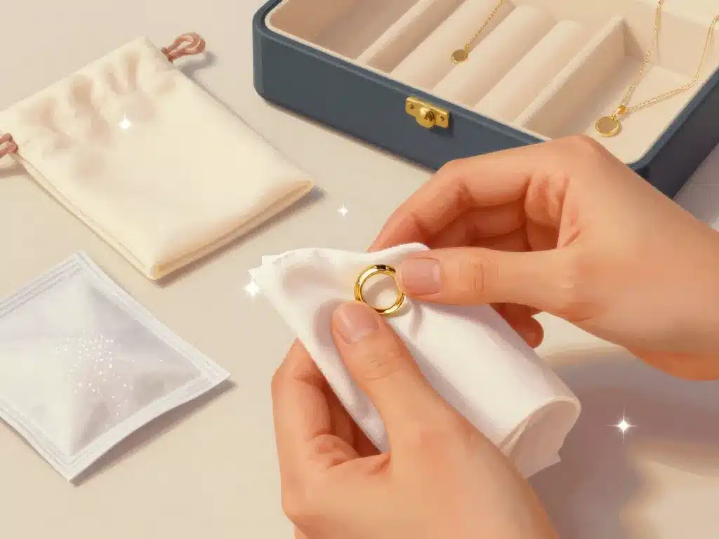 nettoyage et protection bijoux en vermeil