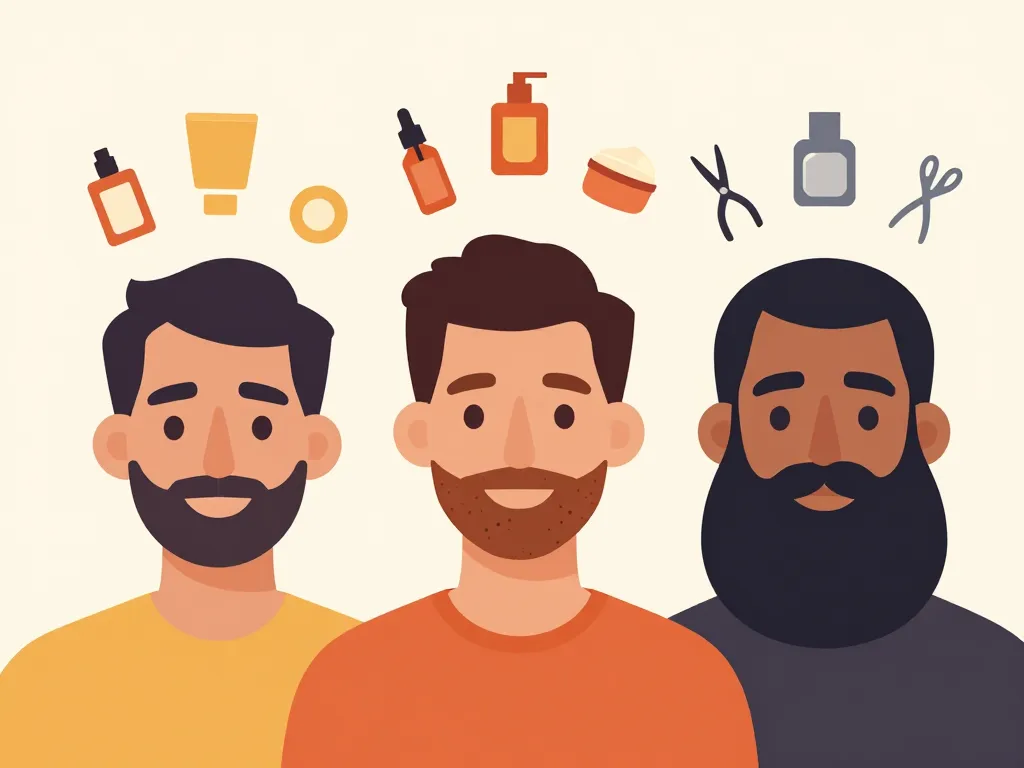 kit barbe homme selon type barbe et peau