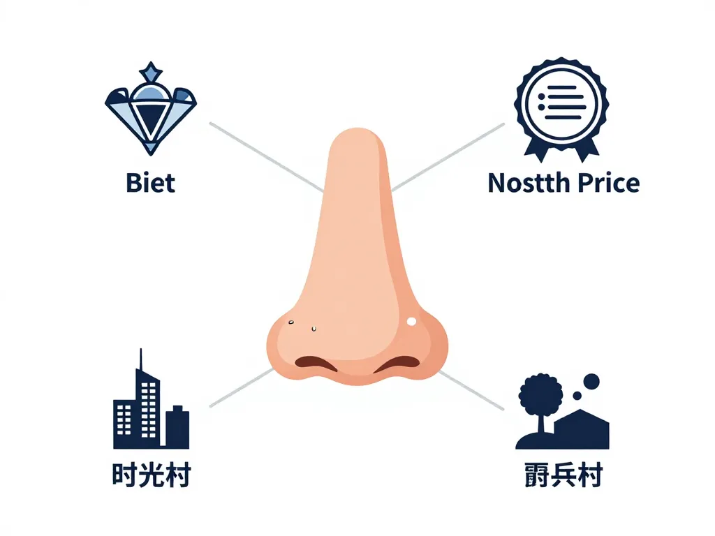 Diagramme des facteurs influant sur piercing au nez prix