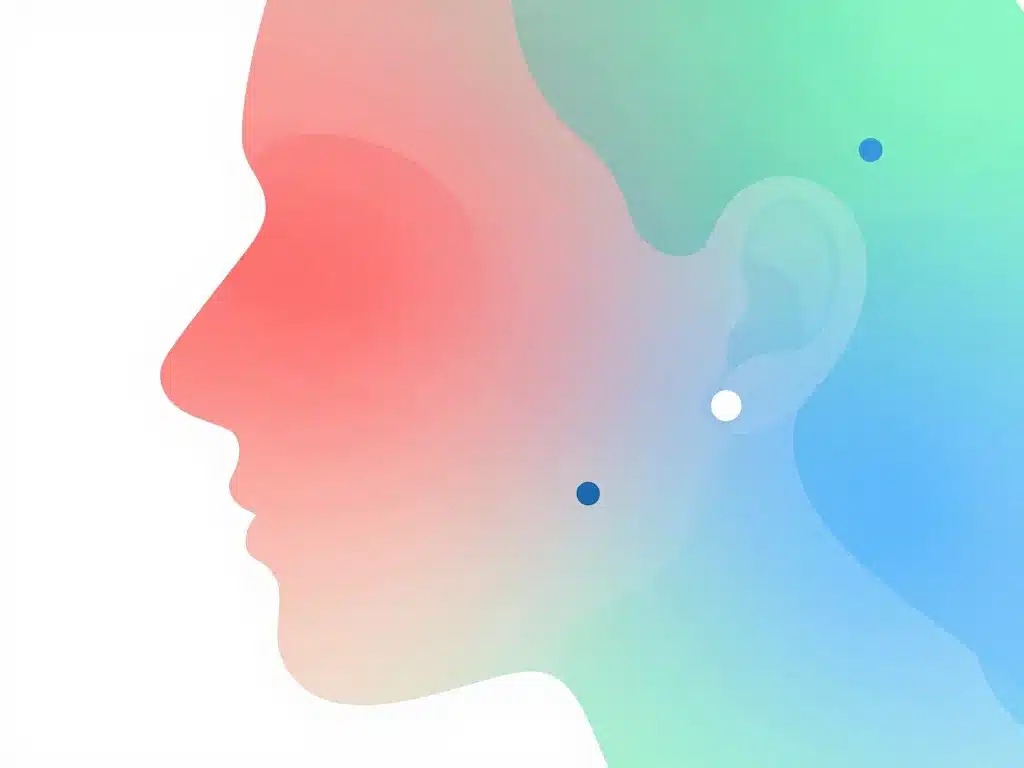 illustration douleur et cicatrisation piercing joue