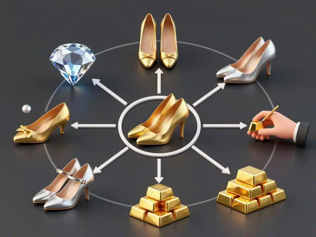 diagramme valeur chaussure les plus cher du monde luxe pierres or artisanat