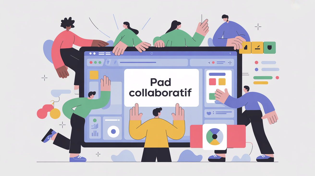Collaboration instantanée sur pads
