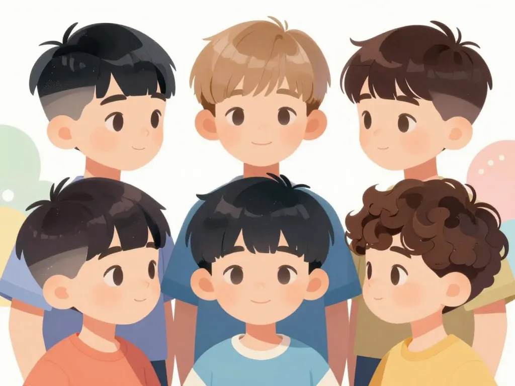 Coupe garcon 2024 styles coiffures faciles visuel