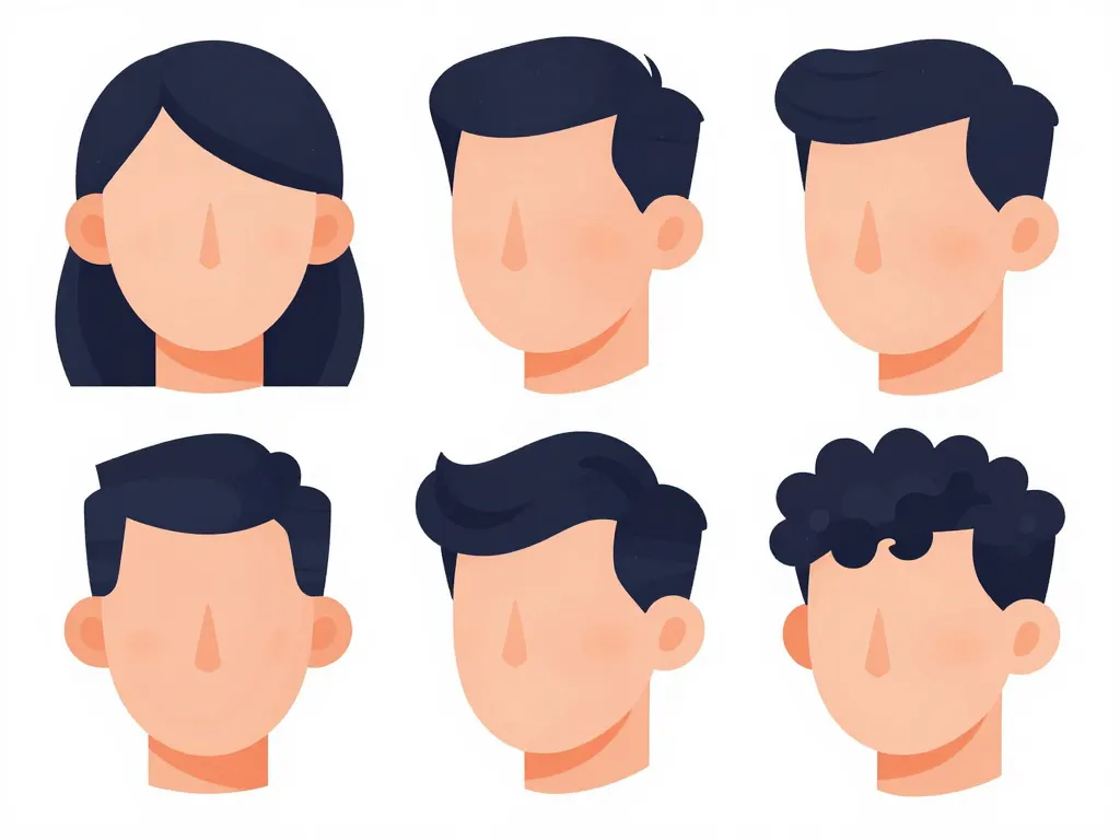 Dégradé américain selon morphologie et cheveux