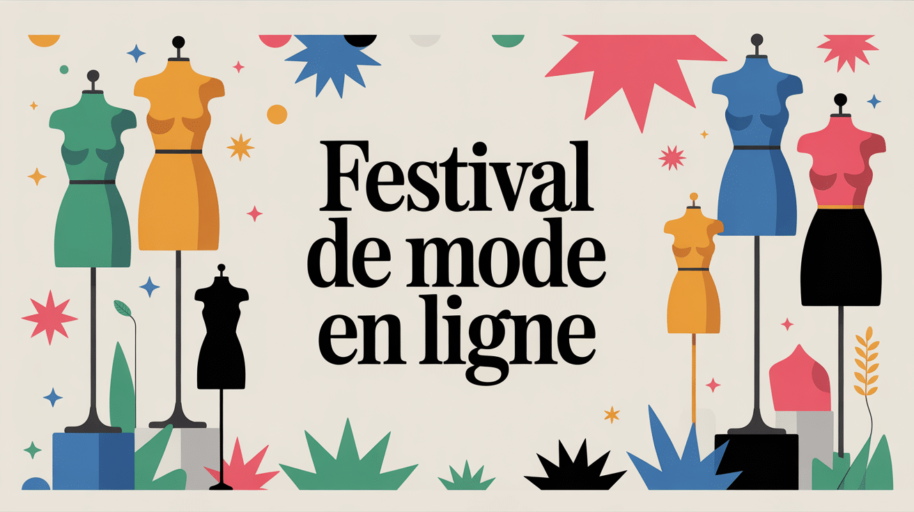 Illustration centrale festivaldemode.fr festival de mode en ligne