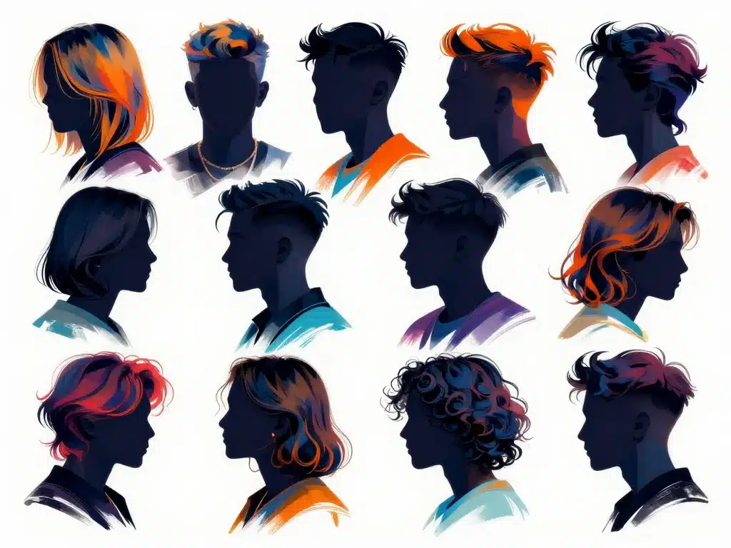 Styles tendance coupe homme mi long