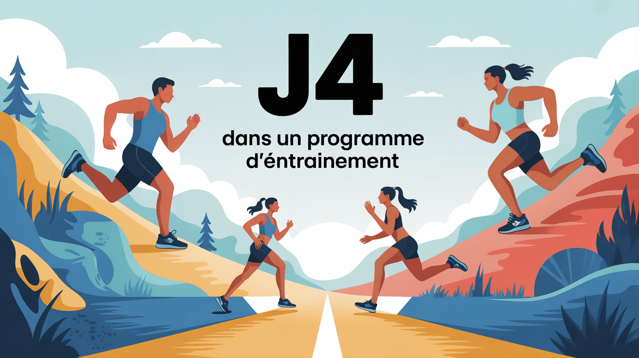 illustration j4 dans un programme d'entraînement sportif