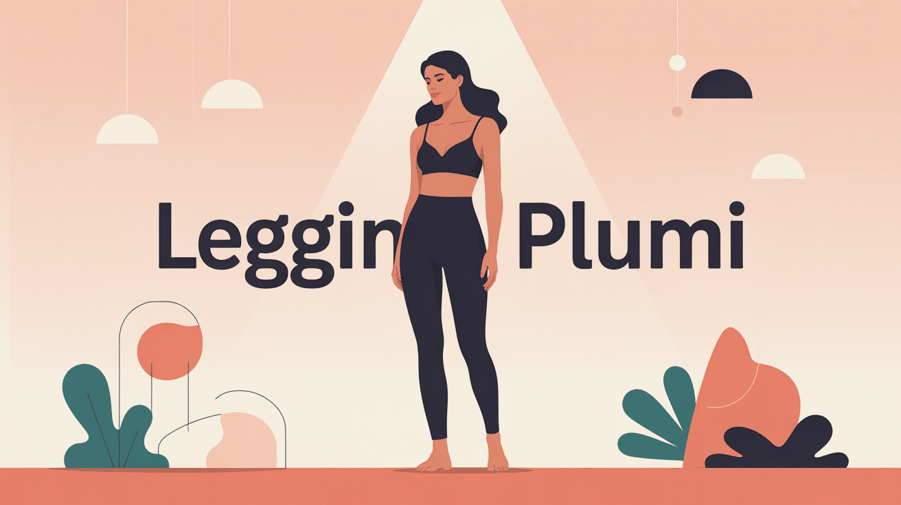 Illustration legging Plumi avis femme sculptant