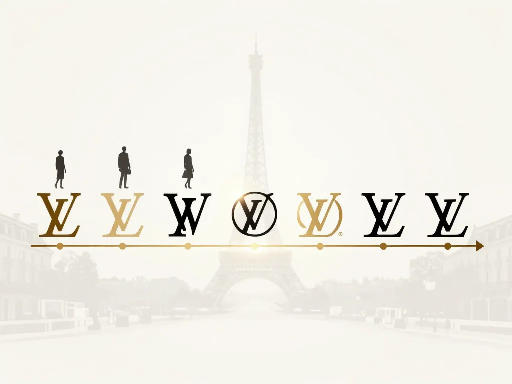 origine évolution logotipo ysl