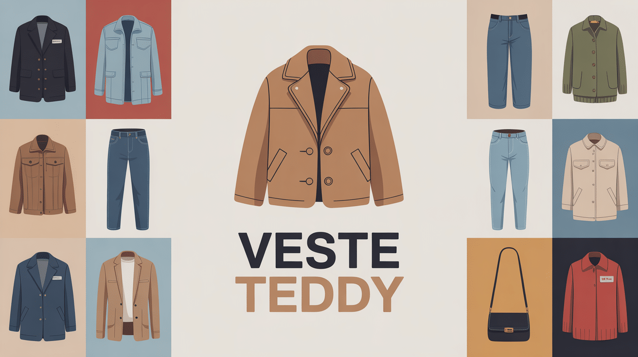 image principale veste teddy stylisée vestiaire moderne