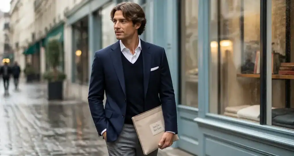 Style BCBG homme : 5 pièces piliers et les codes pour une élégance maîtrisée