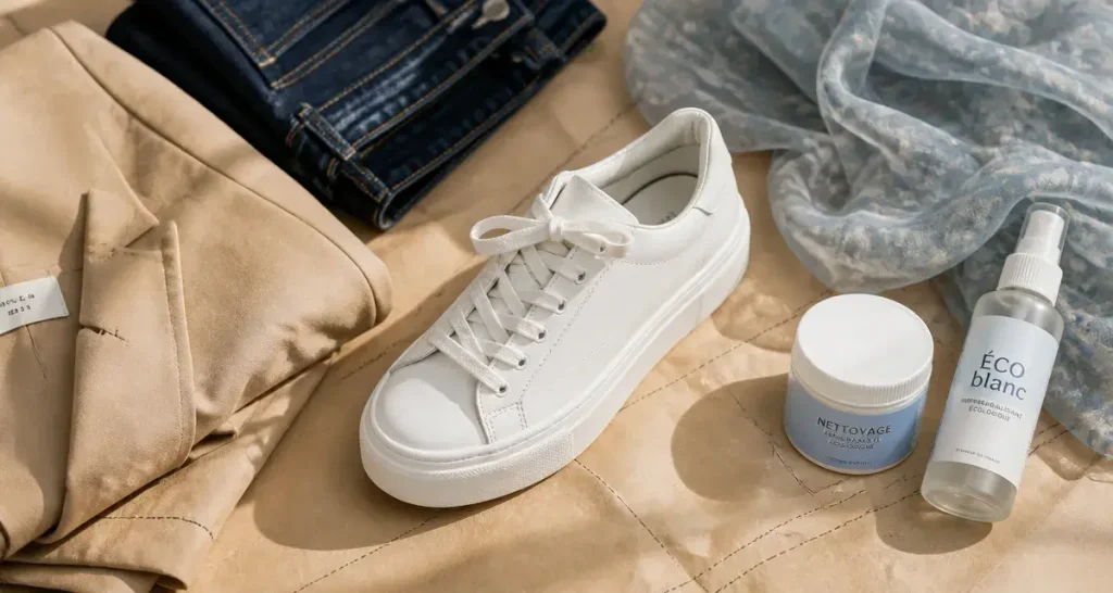 Baskets blanches femme 2025 : les modèles incontournables et comment les porter