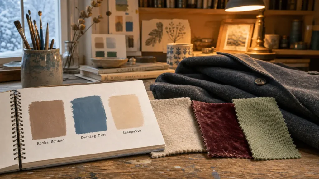 Mocha Mousse, bordeaux, anthracite : les couleurs mode hiver 2025 qui remplacent le noir