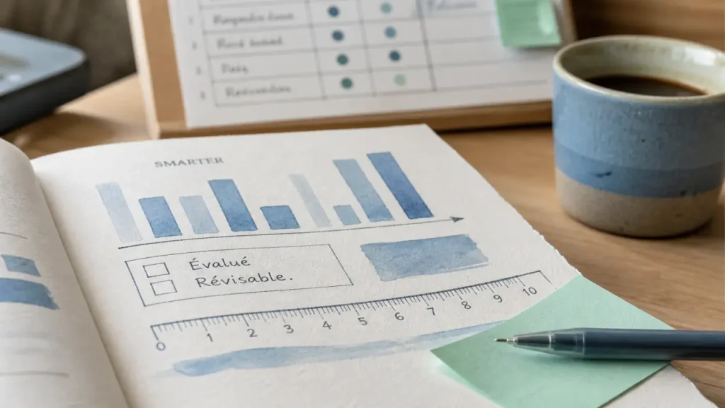 Objectif SMARTER : 7 critères pour transformer une intention en plan révisable