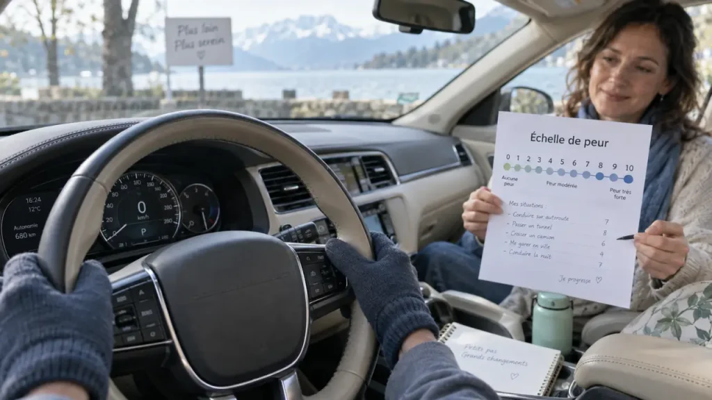 Amaxophobie : des traitements adaptés pour reprendre progressivement le volant