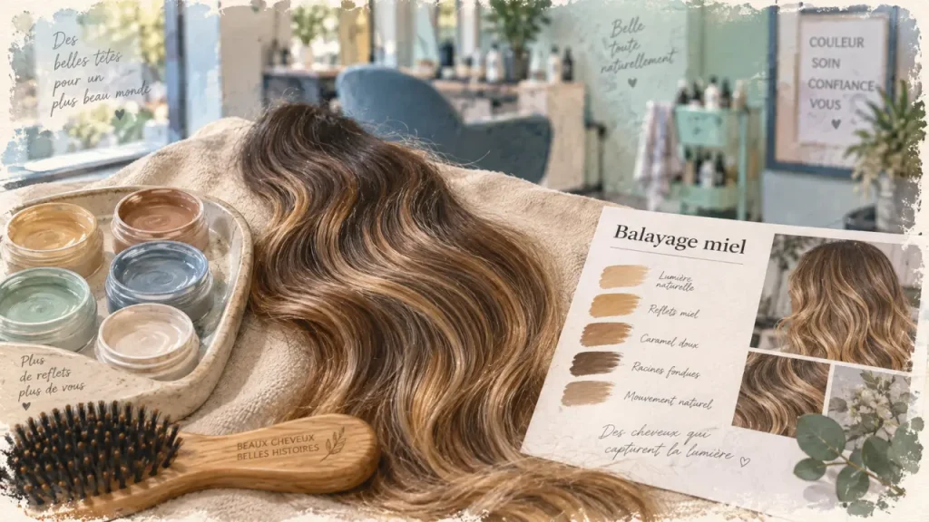Quel balayage pour cheveux châtains ? Miel, caramel ou cendré selon votre base