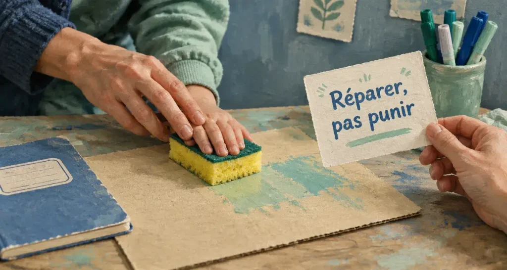 Exemple de punition éducative : quelle conséquence pour apprendre, réparer et responsabiliser ?